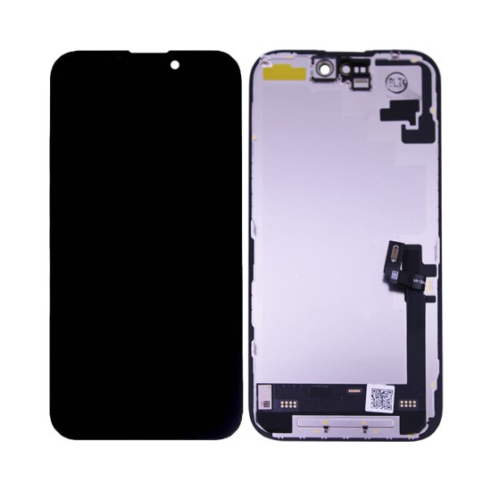 Touch+Display Apple iPhone 16 com IC Substituição Preto Touch+Display Apple iPhone 16 com IC Substituição Preto